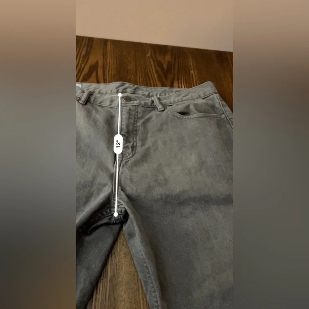Banana Republic Straight Jeans Gray‎ Men’s 36 X 30 GUC